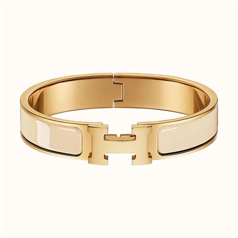 Hermes clic h bracelet real